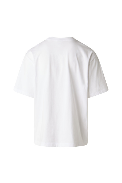Liquid Logo Oversize Short Sleeve Erkek T-Shirt - NF0A8G9U Beyaz - 6