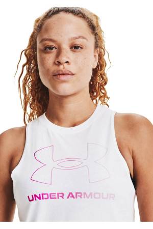 Live Sportstyle Graphic Tank Kadın Atlet - 1356297 Beyaz - 4