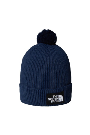 Logo Box Pom Beanie Unisex Bere - NF0A8CHF Lacivert - The North Face