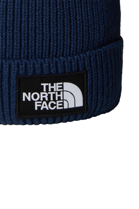 Logo Box Pom Beanie Unisex Bere - NF0A8CHF Lacivert - 2