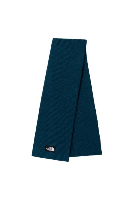 Logo Box Scarf Unisex Atkı - NF0A7RJ2 Petrol Mavisi - 1