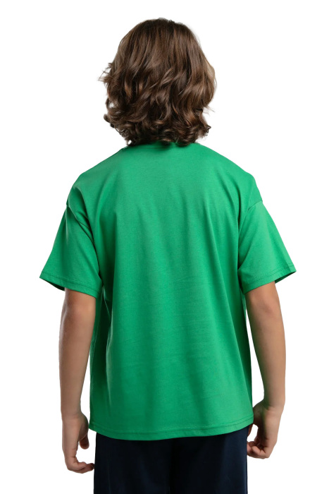 Logo Jonathan Erkek Çocuk T-Shirt - 37235ZW Yeşil - 2