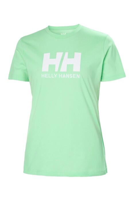 Logo Kadın T-Shirt - 34112 Mint Yeşili - 1