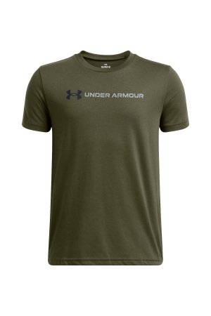 Logo Wordmark Çocuk T-Shirt - 1389963 Yeşil - Under Armour