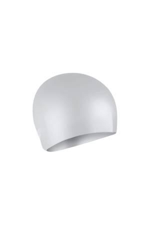 Long Hair Cap Unisex Bone - 8-0616817273 Gümüş/Beyaz - 3