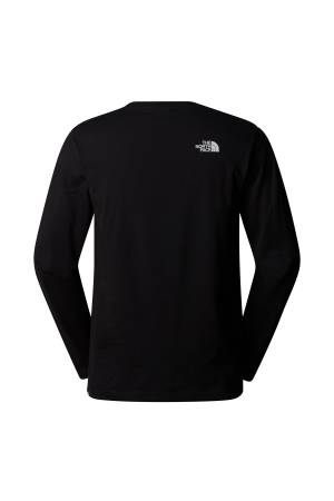L/S Sımple Dome Tee Erkek Uzun Kol T-Shirt - NF0A87QN Siyah - 2