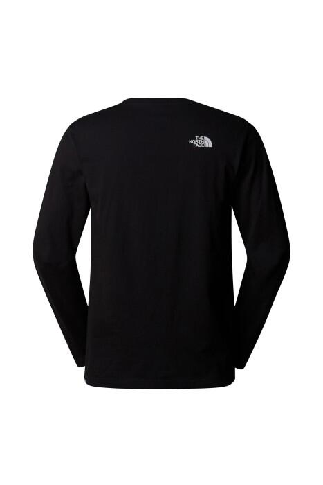 L/S Sımple Dome Tee Erkek Uzun Kol T-Shirt - NF0A87QN Siyah - 2