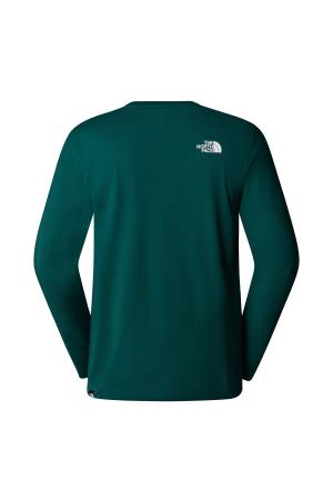 L/S Sımple Dome Tee Erkek Uzun Kol T-Shirt - NF0A87QN Yeşil - 2