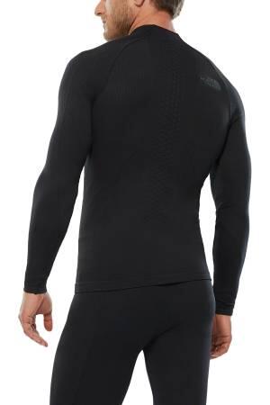 L/S Zıp Erkek Uzun Kollu Spor T-Shirt - NF0A3Y27 Siyah - 3