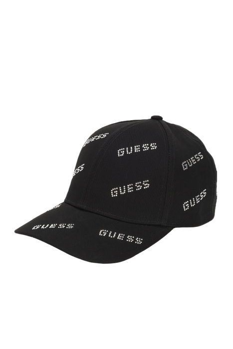 Lurex Logo Baseball Kadın Şapka - V5RZ03WFKN0 Siyah - 1