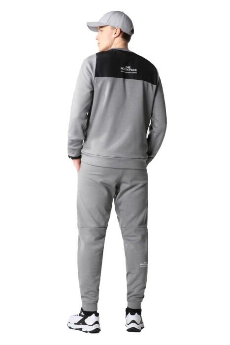 Ma Crew Fleece Erkek SweatShirt - NF0A7ZAL Gri - 2