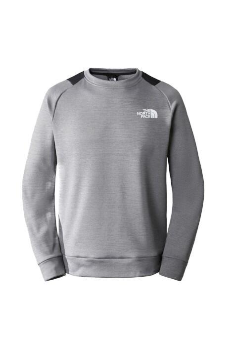 Ma Crew Fleece Erkek SweatShirt - NF0A7ZAL Gri - 8
