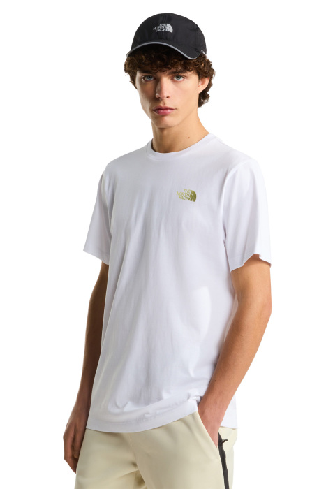 Ma Graphic Regular Short Sleeve -Gr Erkek T-Shirt - NF0A8GA4 Beyaz - 2