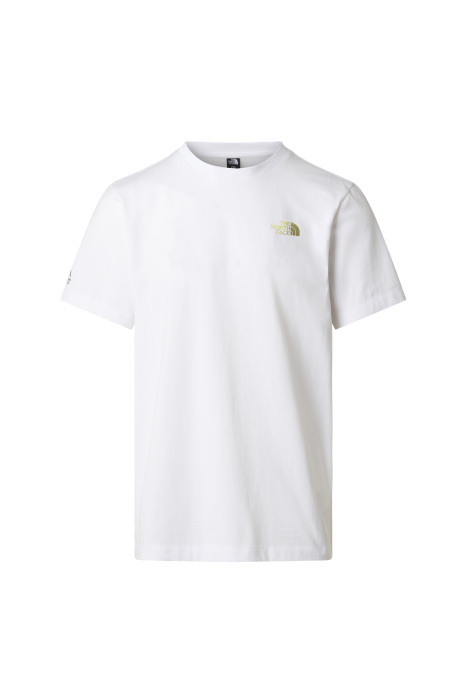 Ma Graphic Regular Short Sleeve -Gr Erkek T-Shirt - NF0A8GA4 Beyaz - 5