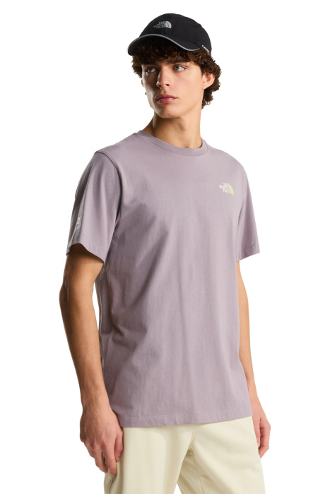 Ma Graphic Regular Short Sleeve -Gr Erkek T-Shirt - NF0A8GA4 Gri - 2