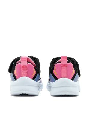 Microspec - Bright Retros Kız Çocuk Spor Ayakkabı - 302348N Siyah/Renkli - 5