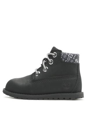Mid Lace Up With Zip Çocuk Bot - TB0A2N2R Siyah - 7