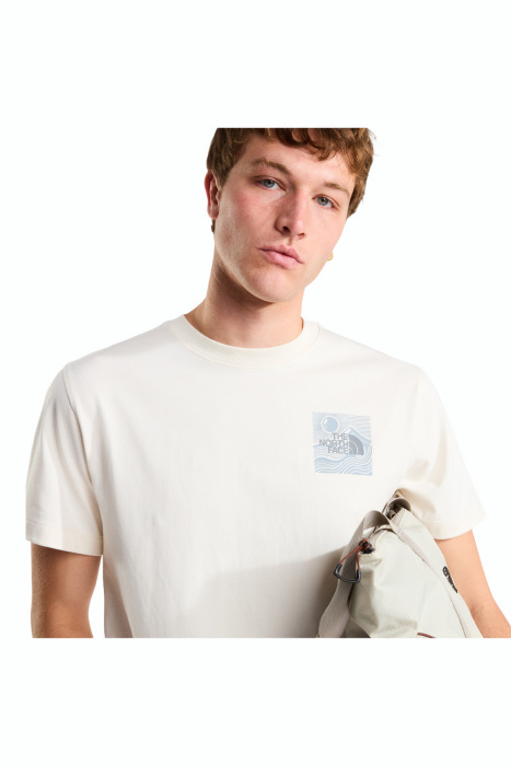 Mountaİn Escape Relaxed Erkek T-Shirt - NF0A8GB1 Krem - 5