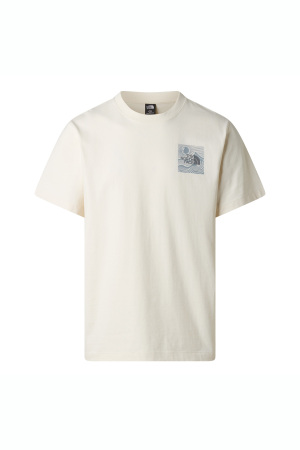 Mountaİn Escape Relaxed Erkek T-Shirt - NF0A8GB1 Krem - 7
