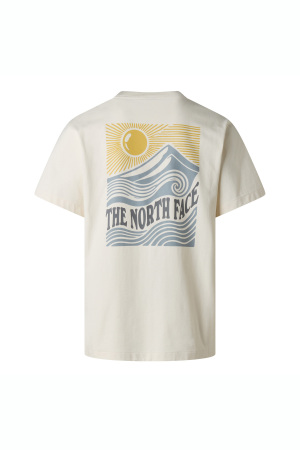Mountaİn Escape Relaxed Erkek T-Shirt - NF0A8GB1 Krem - 8