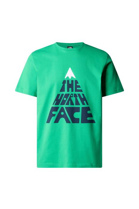 Mountain Play S/S Tee Erkek T-Shirt - NF0A87EN Yeşil - 1