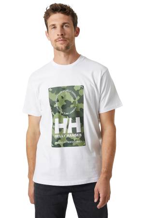 Move Cotton Erkek T-Shirt - 53976 Beyaz - 3