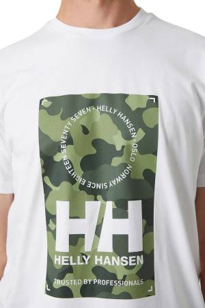 Move Cotton Erkek T-Shirt - 53976 Beyaz - 6