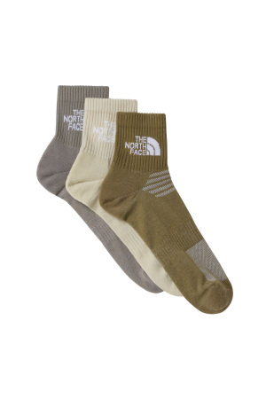Multı Sport Cush Quarter Sock 3P Unisex Çorap - NF0A882G Renkli - The North Face