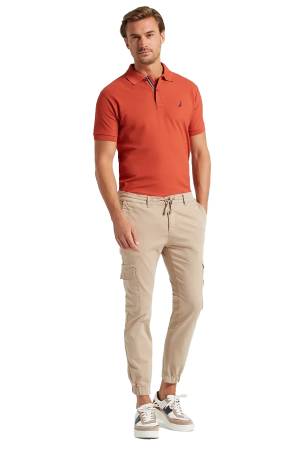 Nautica Erkek Pantolon - P35112T Bej - Nautica
