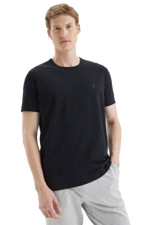 Nautica Erkek T-Shirt - V35009T Siyah - Nautica