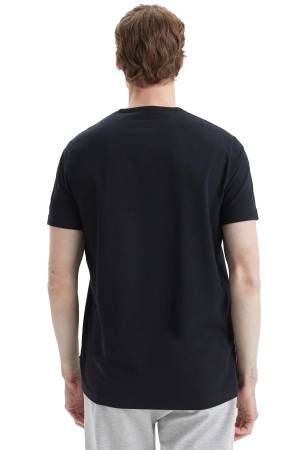 Nautica Erkek T-Shirt - V35009T Siyah - 2