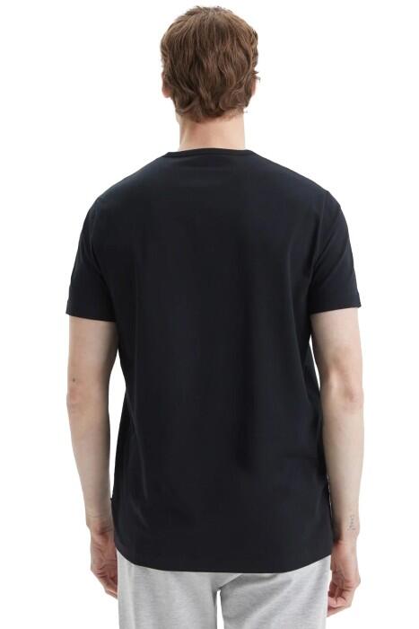 Nautica Erkek T-Shirt - V35009T Siyah - 2