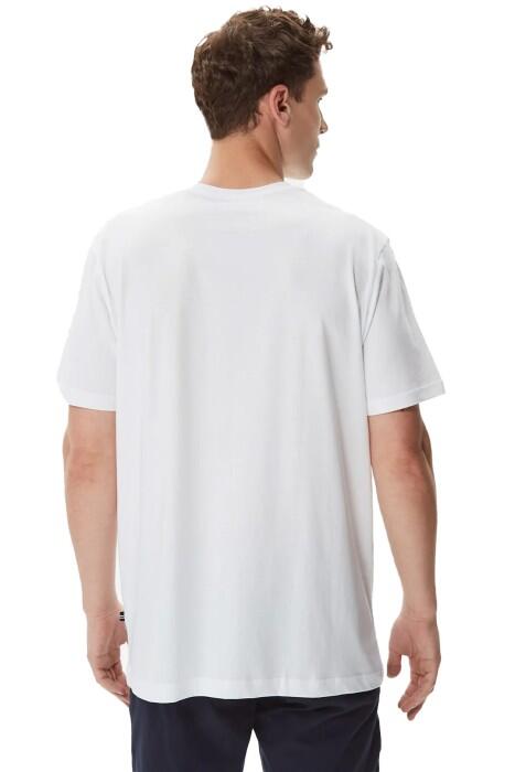 Nautica Erkek T-Shirt - V35552T Beyaz - 1