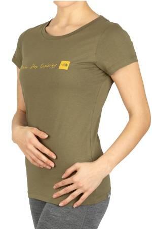Never Stop Exploring Tee - EU Kadın T-Shirt - NF00A6PR Yeşil - The North Face