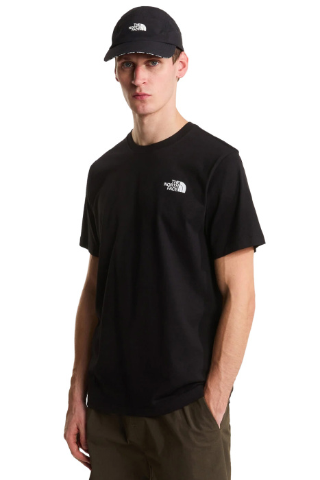 North Faces Reg Ss Tee-Graphic Erkek T-Shirt - NF0A8GUW Siyah - 1