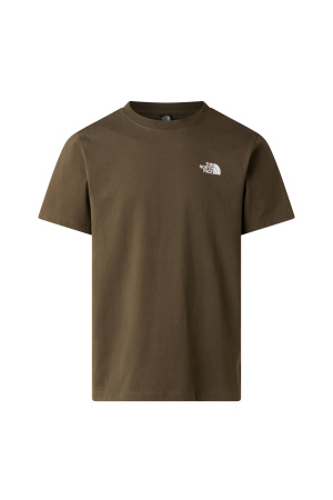 North Faces Reg Ss Tee-Graphic Erkek T-Shirt - NF0A8GUW Yeşil - The North Face