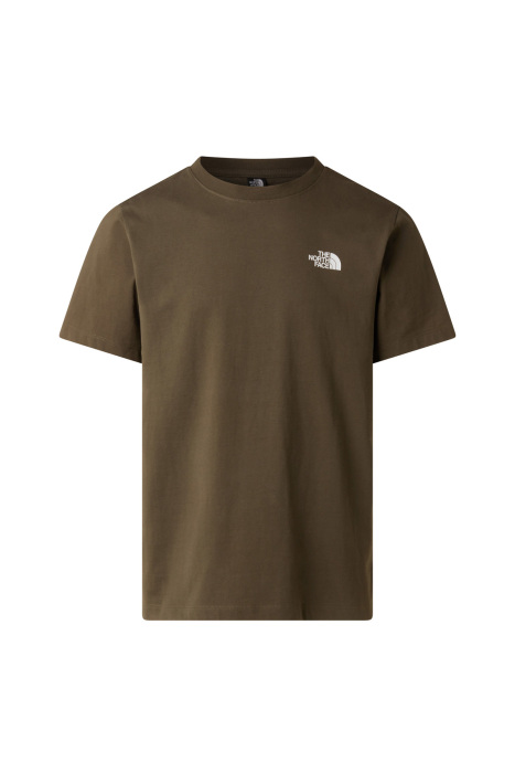 North Faces Reg Ss Tee-Graphic Erkek T-Shirt - NF0A8GUW Yeşil - 1