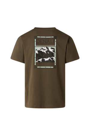 North Faces Reg Ss Tee-Graphic Erkek T-Shirt - NF0A8GUW Yeşil - 2