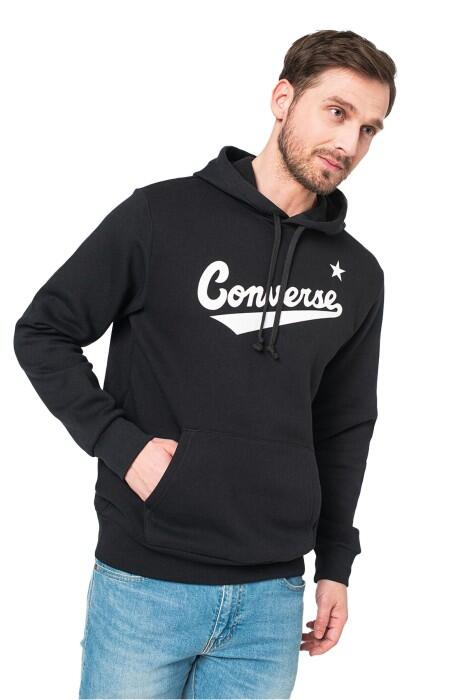 Nova Pullover Hoodie Erkek SweatShirt - 10019004 Siyah - 3