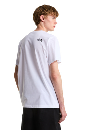 Nse Reg Ss Tee-Graphic Erkek T-Shirt - NF0A8GUV Beyaz - 4