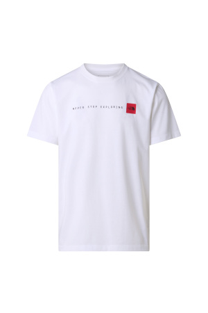 Nse Reg Ss Tee-Graphic Erkek T-Shirt - NF0A8GUV Beyaz - 5