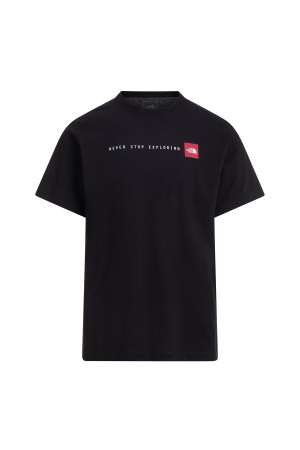 Nse Reg Ss Tee-Graphic Erkek T-Shirt - NF0A8GUV Siyah - 5