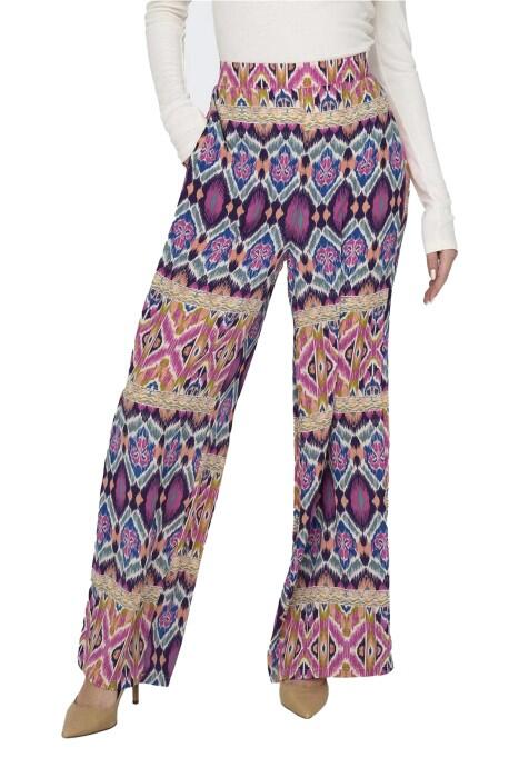 Onlalma Life Poly Kadın Palazzo Pantolon - 15264591 Pembe - 3