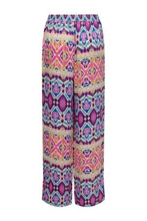 Onlalma Life Poly Kadın Palazzo Pantolon - 15264591 Pembe - 4