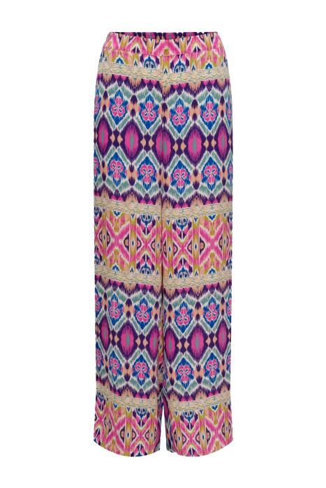 Onlalma Life Poly Kadın Palazzo Pantolon - 15264591 Pembe - 5