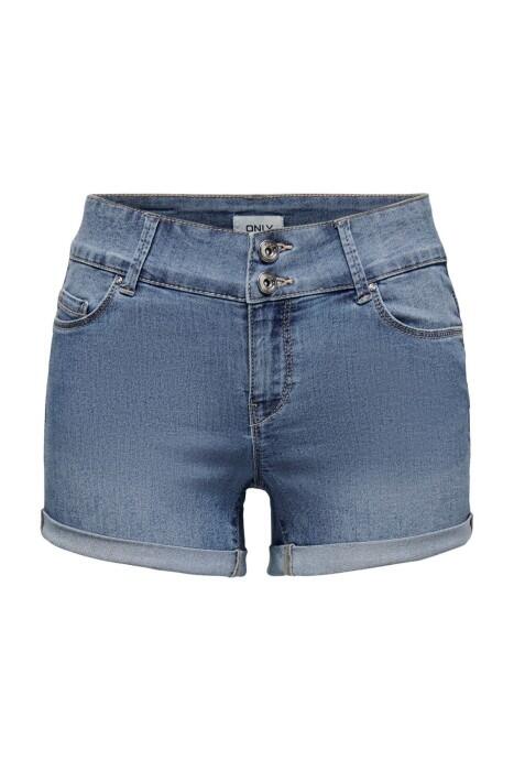 Onlcarmen Wıde Wb Denim Short - 15243798 Açık Mavi - 1