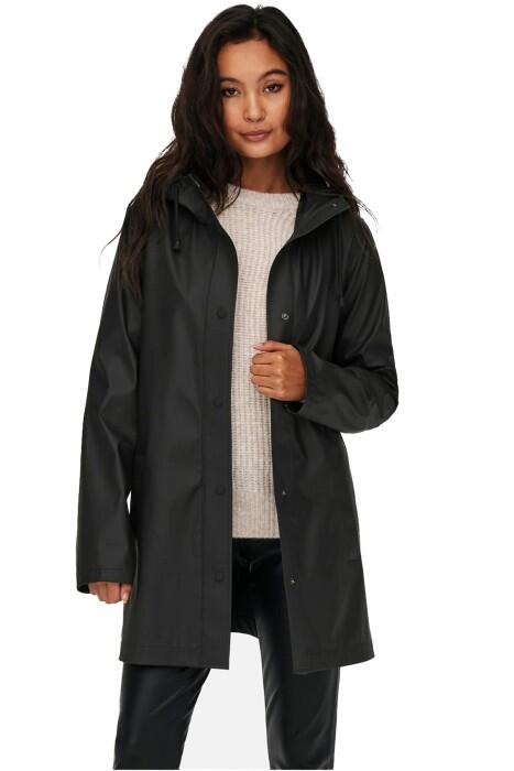 Onlellen Raıncoat Cc Otw Kadın Ceket - 15234052 Siyah - 1