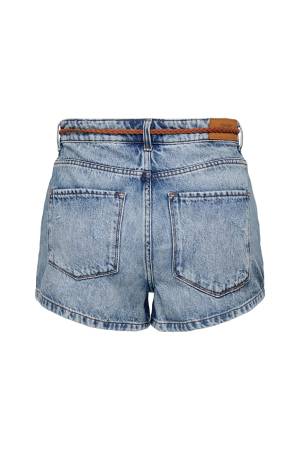 Onlkelly Hw Azg017 Kadın Denim Şort - 15221469 Açık Mavi - 4