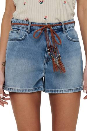 Onlkelly Hw Azg017 Kadın Denim Şort - 15221469 Açık Mavi - 7