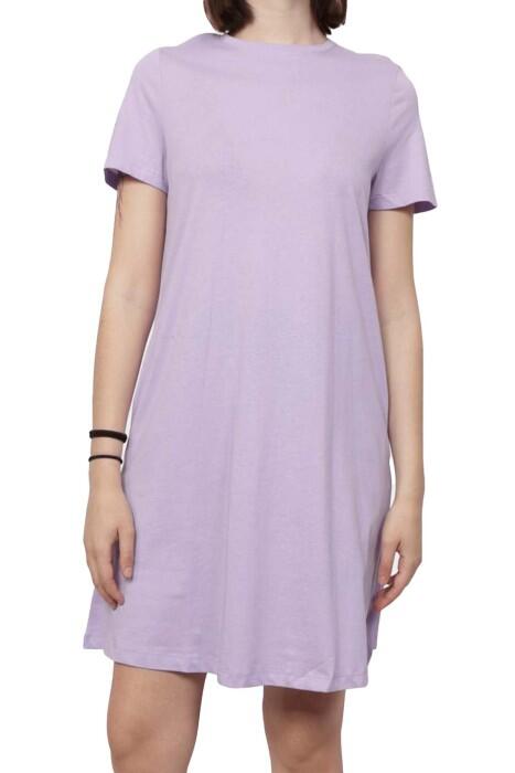 Onlmay S/S Dress Box Jrs Kadın Elbise - 15257474 Mor - 1
